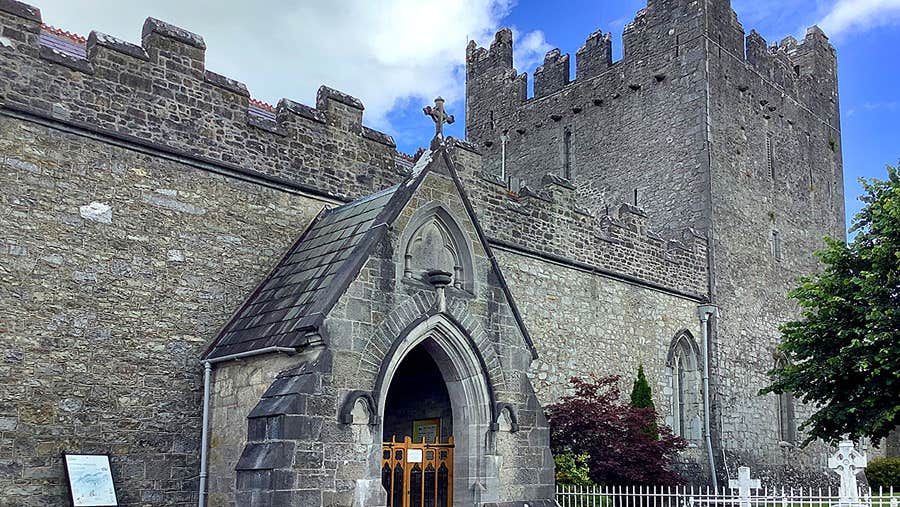 Exterior of Holy Trinity Abbey Church Adare County Limerick