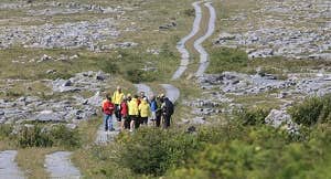 Walking in the Burren, Co. Clare