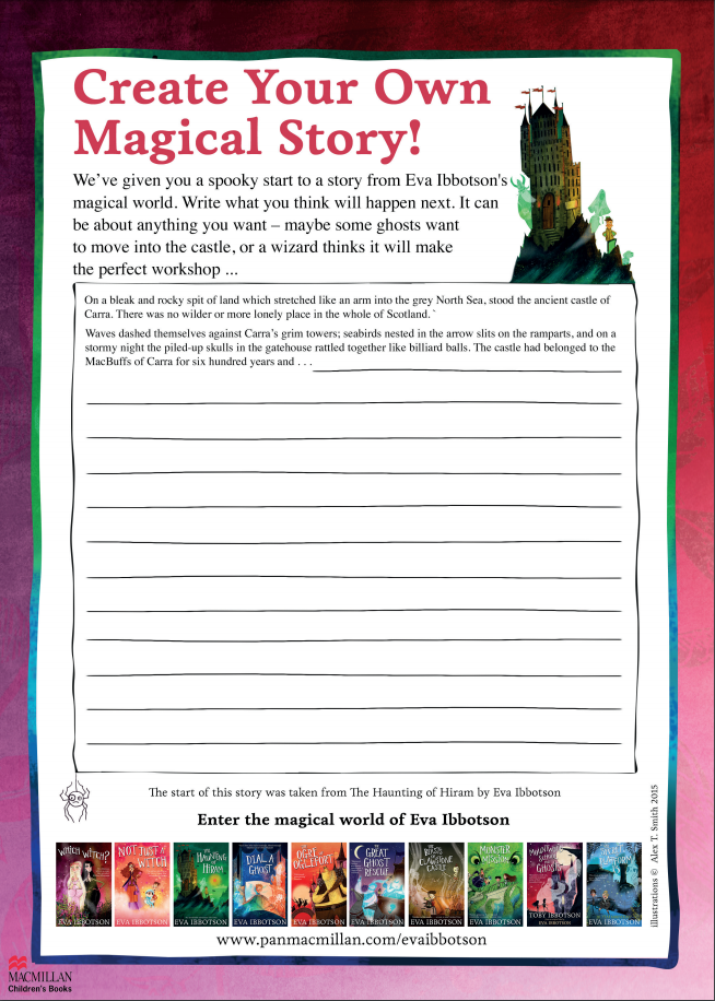 Activity Sheet - Story Starter - Which Witch - Eva Ibbotson.PNG