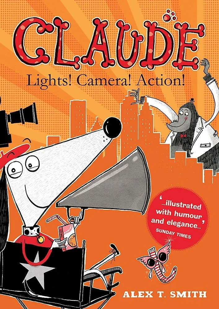 Book cover for Claude: Lights! Camera! Action!