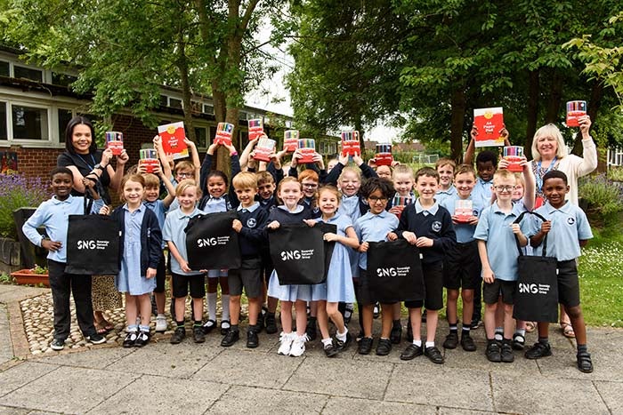 School children from Our Lady Catholic Primary School