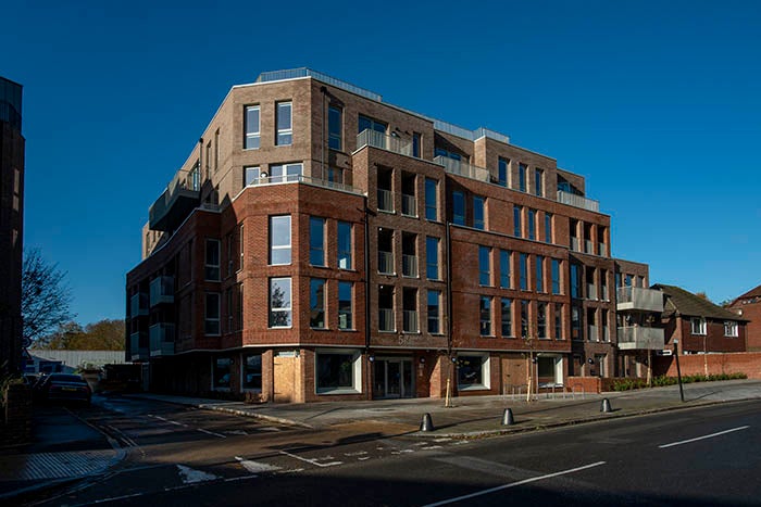 Photo of the external of St John's Road development.