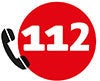 Un disegno con il numero per le emergenze: 112.