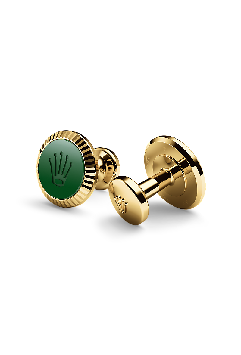 Rolex 'Fluted' cufflinks