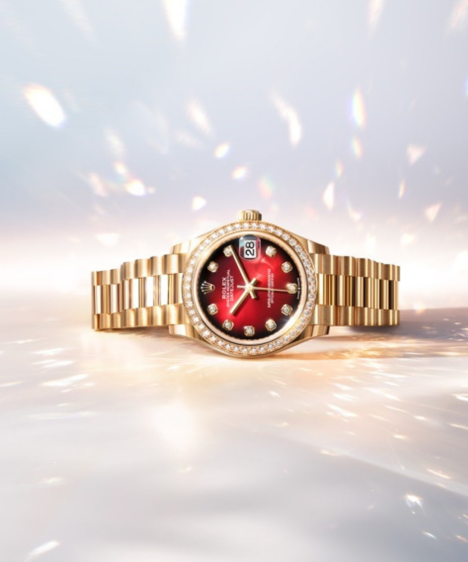 Rolex
Time to shine bright